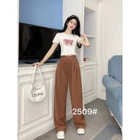 ราคา กางเกงขายาวทรงกระบอก ผ้าลูกฟูกกำมะหยี่ (20547794214)