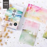 ราคา Postcard โปสการ์ดเรืองแสง สีพาสเทลหวานๆ (836329124)