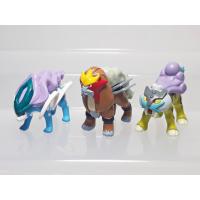 ราคา ฟิกเกอร์ โมเดล โปเกมอน ของแท้ สูง 1.5-1.75 นิ้ว Entei Raikou Suicune Pokemon Figure Takara Tomy Monster Collection (7031375422)
