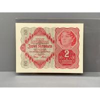 ราคา ธนบัตรรุ่นเก่าของประเทศออสเตรีย2krone ปี1922 UNC (19875390129)