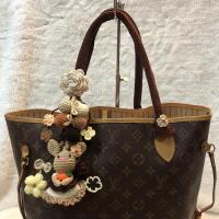 ราคา หูถักกระเป๋า LV neverfull, Coach เแฮด์เมด สวย แน่น (19065073684)