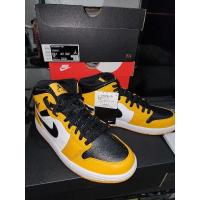 ราคา ของแท้ 9.5 Nike air jordan 1 mid Taxi (18572966768)