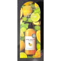 ราคา ขวดใหญ่หัวปั้ม Wonder Bath Super Vegitoks Cleanser 300 ml สีเหลือง วิตามินซีสูง คลีนซิ่งผัก ส้มยูซุ เลม่อน (20346538449)