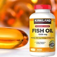 ราคา Kirkland Fish Oil 1000 mg. 400 Softgels นำเข้าจาก อเมริกา (8151609450)