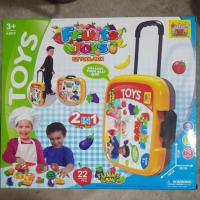 ราคา Fruits Toys พร้อมกระเป๋าล้อลาก (2372070971)