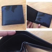 ราคา COACH compact id wallet in camo leather (206651791)