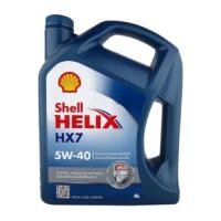 ราคา SHELL น้ำมันเครื่องกึ่งสังเคราะห์ Helix HX7 เบนซิน 5W-40 (4 ลิตร) (17619652885)