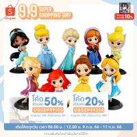 ราคา ฟิกเกอร์ งานแท้ มือสองไม่มีกล่อง Disney / Q Posket [ Disney ] / Elsa , Anna,Alice, Belle, tinker bell, Jasmin Snow White (7862591440)