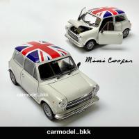 ราคา โมเดลรถเหล็ก Mini Cooper 1300 with Union Jack Flag on the Roof แบรนด์ Welly ขนาด 1:24 โมเดลรถมินิคูเปอร์ #CarModelBKK (9278670055)