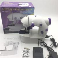 ราคา Sewing Machine จักรเย็บผ้า จักรเย็บผ้าไฟฟ้า จักรเย็บผ้าขนาดเล็ก รุ่น SM-202A (10571288421)