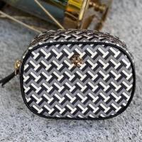 ราคา ของแท้!! พร้อมส่งในไทย! Tory Burch TZag Allover Cosmetic Case ❤❤ (918953407)