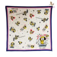 ราคา Kiss Me Doll - BT21 ลายDoodling ขนาด 100x100 cm.ผ้าพันคอ/ผ้าคลุมไหล่ xM2d (6992118806)