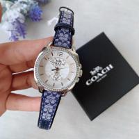 ราคา ✴️แท้ % COACH 14503149 SIGNATURE LEATHER WATCH (7890295790)