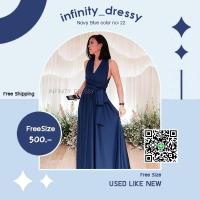 ราคา Infinity dress Navy Blue Color No. 22 จากร้าน infinity_dressy (2488692499)