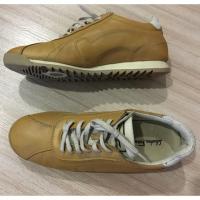 ราคา Ferragamo รองเท้าหนังสีมัสตาร์ด ของแท้ 100% (308077100)