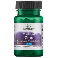 ราคา Swanson Ultra Albion Chelated Zinc Glycinate 30 mg 90 capsules ซิงค์คีเลต ลดปัญหาสิว ผิวมัน (5870183148)