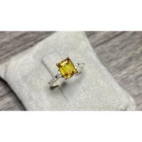 ราคา แหวนพลอยบุษราคัม บางกะจะ เผาเก่า (12015718214)