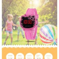 ราคา นาฬิกาข้อมือดิจิทัล LED ลายคิตตี้ Jam Tangan Budak Jam Tangan Kanak Kanak สําหรับเด็ก (10394666421)