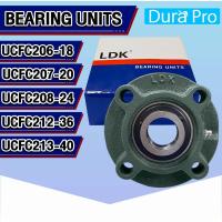 ราคา UCFC206-18 UCFC207-20 UCFC208-24 UCFC212-36 UCFC213-40 LDK ตลับลูกปืนตุ๊กตา ( BEARING UNITS ) ตลับลูกปืน UC + FC = UCFC (22031547106)