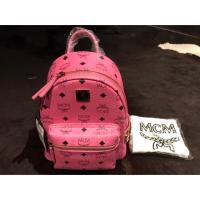 ราคา MCM Mini Stark Backpack in Pink (New) (1342481165)