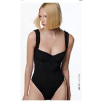 ราคา zara bodysuit,ของแท้ ของใหม่, STRAPPY BODYSUIT WITH UNDERWIRE, ซาร่า บอดี้สูท (17676742990)