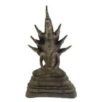 ราคา พระบูชาพระนาคปรก ฐาน 7 นิ้ว ผิวเก่าสวยมากครับ พระหนักใต้ฐานอุดดินไทย (4357693108)