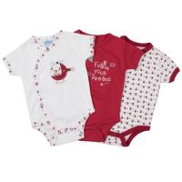 ราคา FICO เซ็ทบอดี้สูทขาเว้ากระดุม 3 ชิ้น (7352391298)