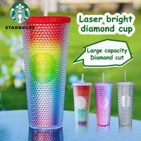 ราคา พร้อมส่งStarbucks cup ไทย แก้ว ของแท้ แก้วหนาม Bling Cold Cup (24oz) หนาม แก้วสตาร์บัคส์ของแท้ สตาร์บัคส์ หนามด้วยฟาง (5220107278)