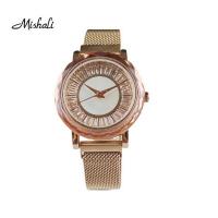 ราคา Mishali นาฬิกาข้อมือผู้หญิง รุ่น MI19042A สายสแตนเลสสตีล แบรนด์เกาหลี แฟชั่นฮิตของแท้ (14953357703)