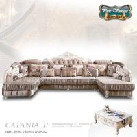 ราคา CATANIA-II : โซฟาหลุยส์ทรงยู 400ซม. พร้อมหมอนอิงและโต๊ะกลางสุดหรู รุ่น “คาตาเนีย-2" (12544754347)