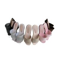 ราคา รองเท้าแบบตาข่ายส้นสูง 2 นิ้ว ใส่สบายนุ่มมาก (8832793815)