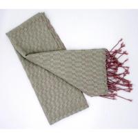 ราคา ผ้าพันคอ ทอมือแท้ 100% ผ้าคลุมไหล่ ทำจากสีย้อมธรรมชาติ นุ่ม ใส่สบาย (สีเขียวอ่อน) (786224717)