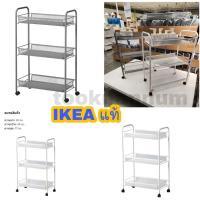 ราคา IKEAแท้ HORNAVAN รถเข็น รุ่นฮุร์นนาวานรถเข็น มีล้อเลื่อนขนาด 26x48x77 ซม. (14197796046)