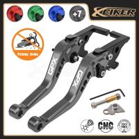 ราคา Sym GPX Drone 150 ก้านเบรกจอดรถมอเตอร์ไซค์ CNC ปรับมือจับสั้นได้ พร้อมตัวล็อคที่จอดรถ แบบสองนิ้ว (15960800436)