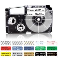 ราคา Topcolor 12mm 9mm XR Label Tape Compatible Casio Label Maker XR12WE XR-12X XR-9WE XR6X for Casio สงจากกทม. (22052321574)