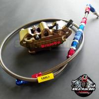 ราคา ปั้มเบรกเมาท์ bb +สายถักpsi เอิร์น 36นิ้ว/90 (11291077897)