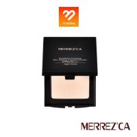 ราคา ตลับดำ7g.สี Light Beige Merrezca Excellent Covering Skin Setting Pressed Powder SPF50 PA+++ แป้งพัฟ คุมมัน (9078253739)
