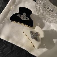 ราคา Vivienne Westwood กิ๊บติดผม ประดับเพชร หรูหรา เครื่องประดับผม (19379822404)