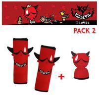 ราคา แพ็คคู่ สายคาดเบลท์ BELT และหุ้มเกียร์ หัวกลม ลาย KID DEVIL 06 คิดเดวิล งานลิขสิทธิ์แท้ คุ้มกว่า (4537243307)