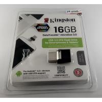 ราคา Kingston (DTDUO3/16GB) 16GB DataTraveler microDuo USB 3.0 - (แฟลชไดร์ฟ) FLASH DRIVE OTG (7652829079)