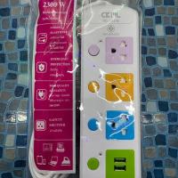 ราคา ปลั๊กไฟอเนกประสงค์ CKML 814U 3M งานมอก งานคุณภาพ (6842844459)