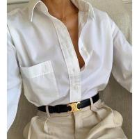 ราคา (พร้อมส่ง) New! Celine belt size small สีดำ ตัว hot ไม่มีไม่ได้แล้ว (1.8 cm ยาว 70 cm) Fullset with rec. ของแท้ (19852736968)