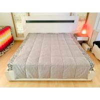 ราคา ผ้านวมขนเป็ด หรือไส้ผ้านวมขนเป็ด ขนาด 5ฟุต เอิร์ธโทนสีเทาลายทาง ยี่ห้อ BAZAAR (สภาพใหม่) มือสองสภาพดี เกาหลีแท้ (14298125016)