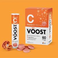 ราคา Voost Vitamin C 1000mgวิตามินซีเม็ดฟู่ออสเตรเลีย 60 เม็ด Exp.03/2024 (11241149866)