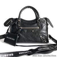 ราคา New! Balenciaga Mini city Strap Logo ปี19 (2341877612)