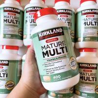 ราคา ✨Kirkland Signature Adult 50+ Mature Multi Vitamins & Minerals, 400 Tablets (12026713532)
