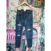 ราคา กางเกงยีนส์แฟชั่นนำเข้า ป้ายwow (23534123243)