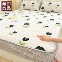 ราคา #ผ้าปูที่นอนเย็นMUJI Latex Cooling Mat Ice Silk Mat Bed Sheet All-inclusive Non-slip Dormitory Single Soft Mat Machine W (22138912141)