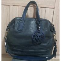 ราคา กระเป๋าหนังช้างแบรนด์ Anne Klein แท้ หนังไม่มีตำหนิ ขนาด 14.5 นิ้ว มีสายยาว เจ้าของขายเอง 350 บาทค่ะ (19685043528)