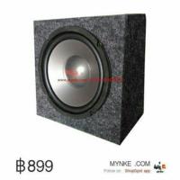 ราคา ตู้ลำโพง6 นิ้ว 250วัตต์ กำมะหยี่ Single 6" Sealed Car Audio Subwoofer Sub Box Enclosures - บรรจุ 1 (18437513)